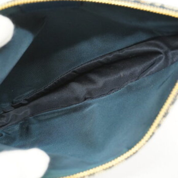 Christian Dior Trotter Saddle Canvas Pouch - Picture 4 of 10